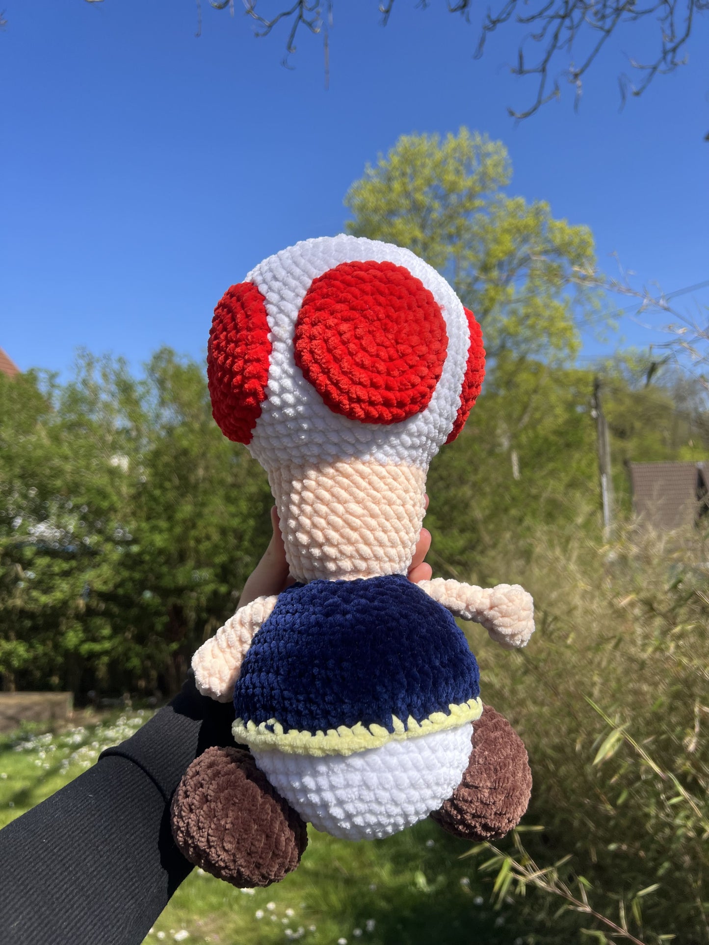 Peluche Toad đ Fait Main - Hecrochet