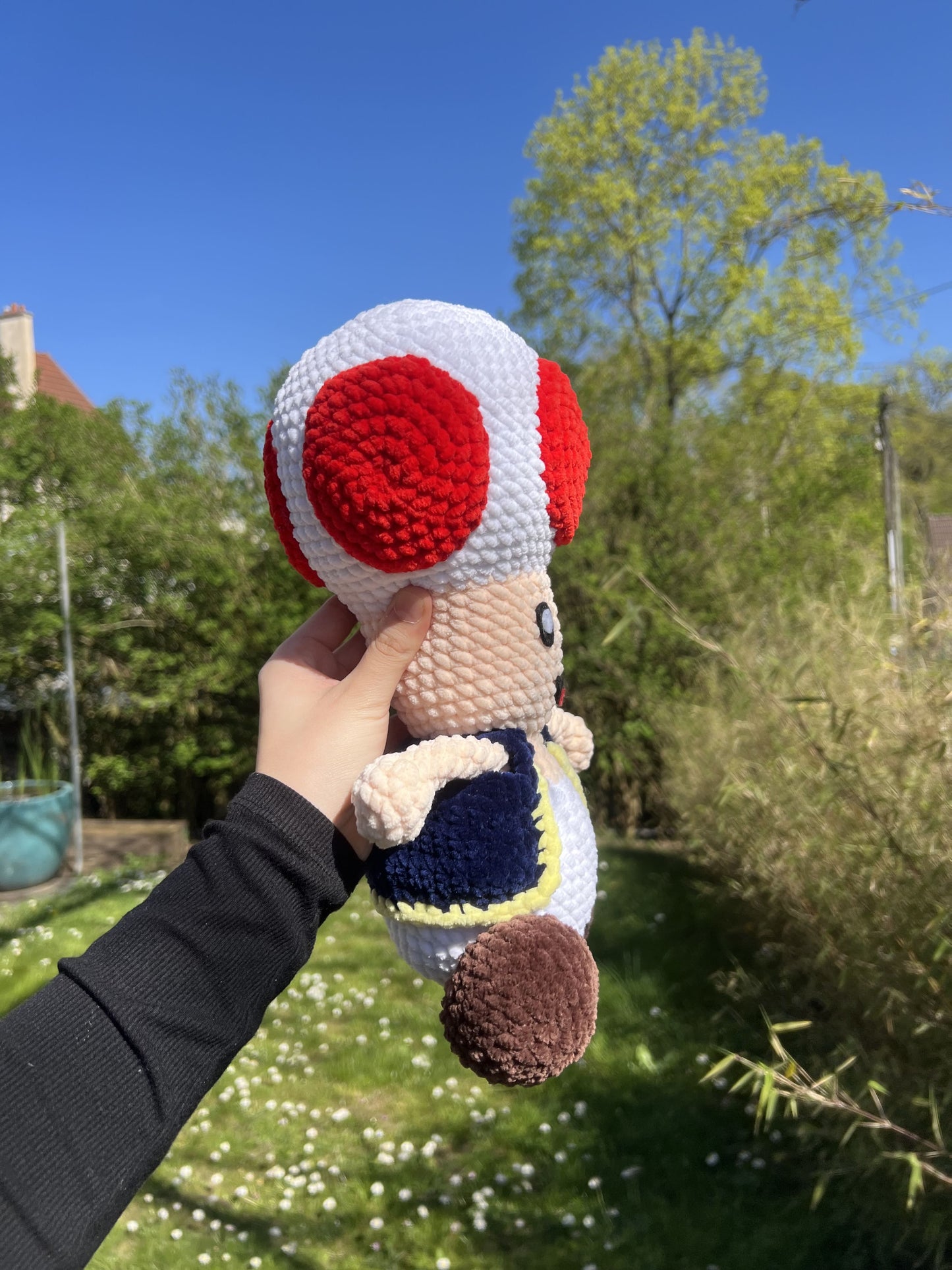 Peluche Toad đ Fait Main - Hecrochet