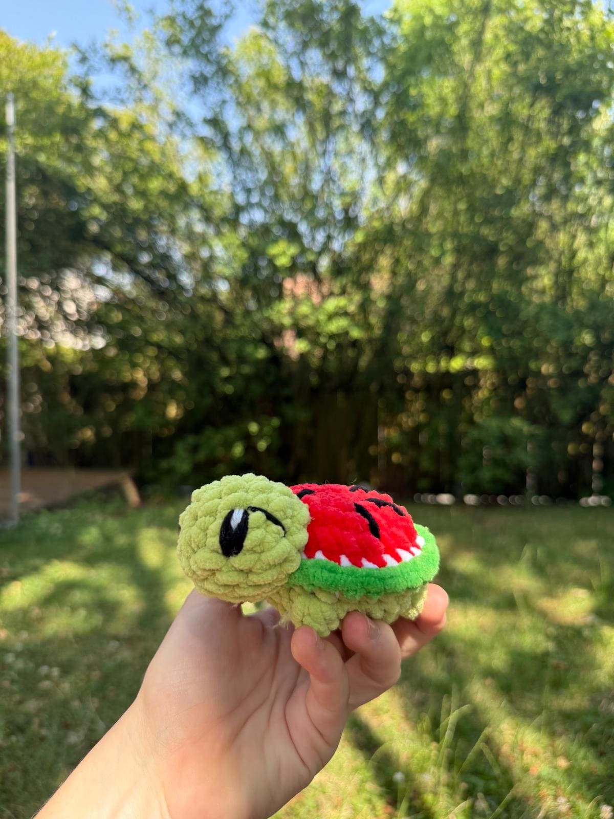 Mini Tortue Pastèque 🍉 Hecrochet