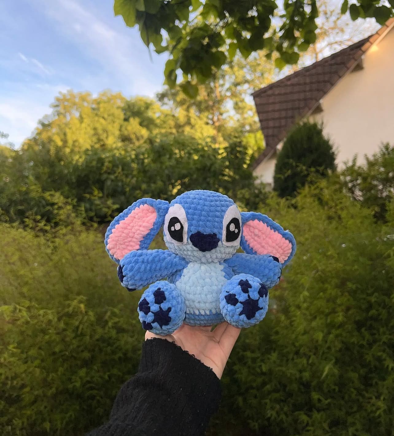 Peluche Stitch 💙 Fait Main - Hecrochet